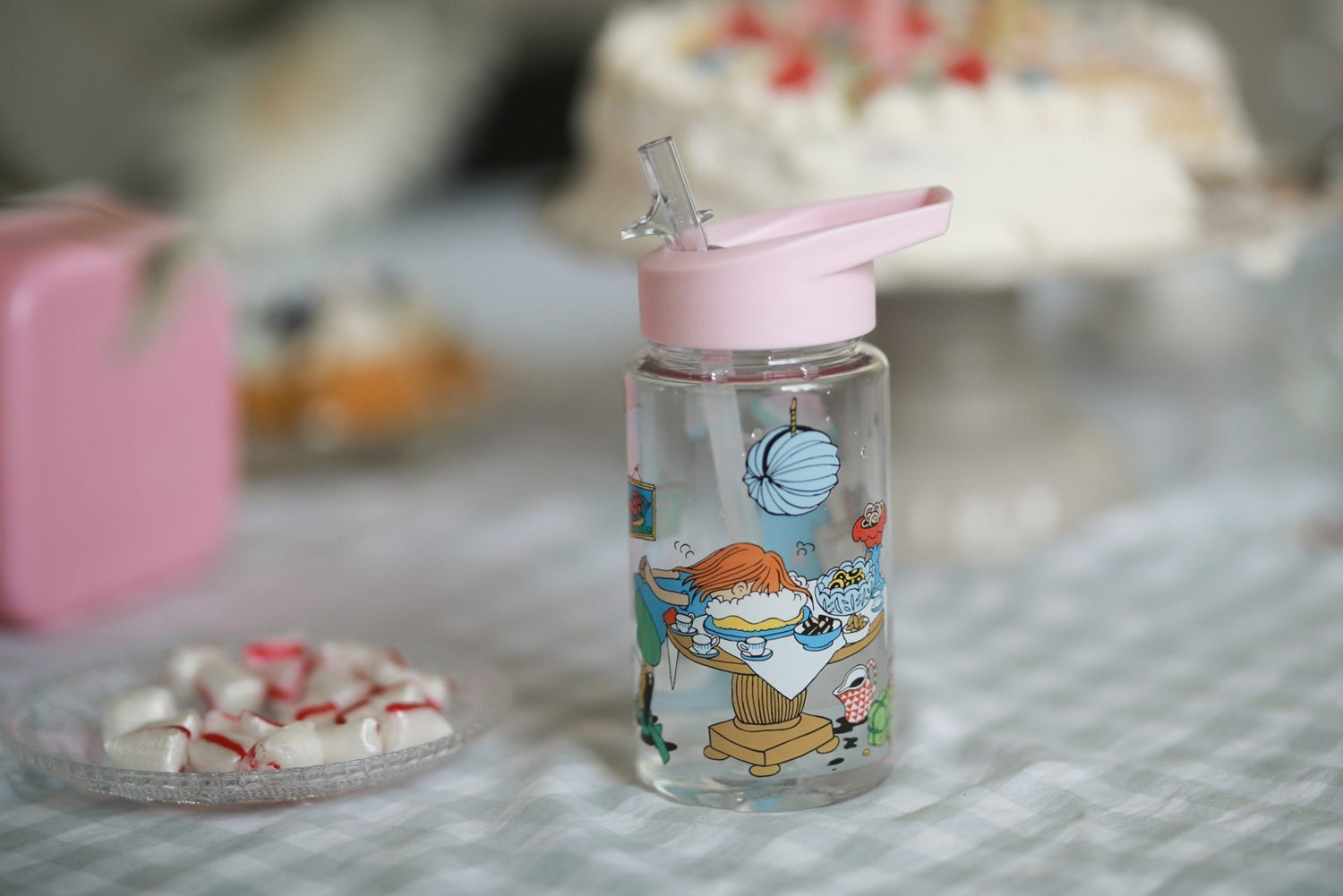 Drikkedunk med Pippi Langstrømpe på