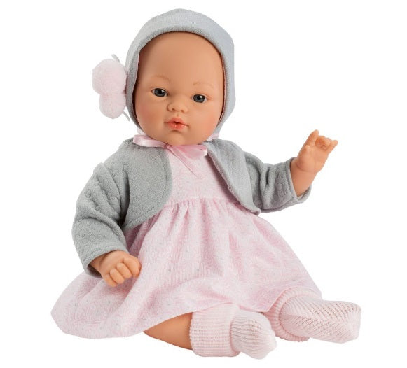 Asi Koke Babydukke M. Kjole - 36 Cm