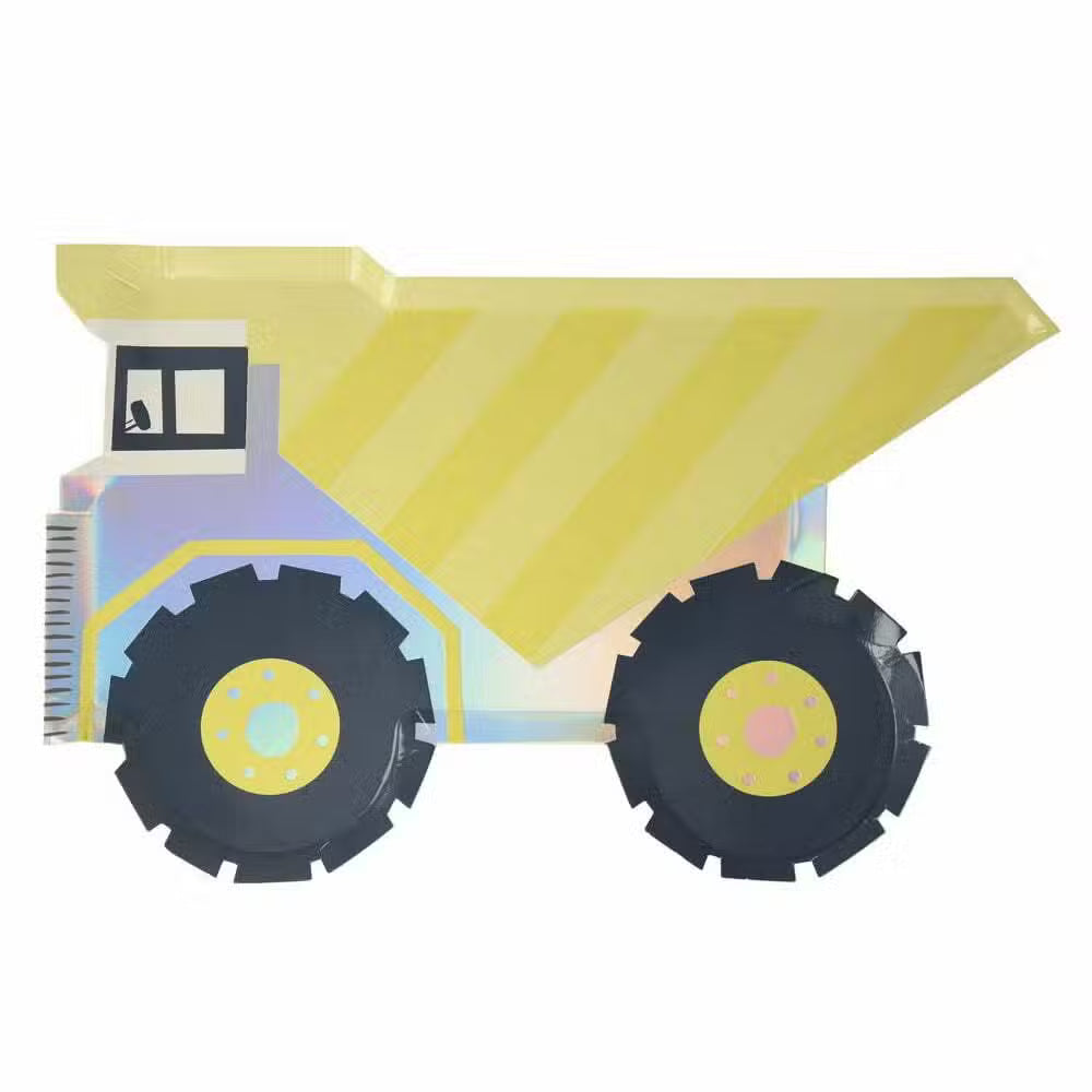 Meri Meri Tallerkener Dumper Lastbil