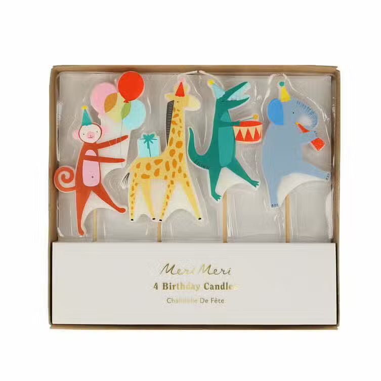 Meri Meri Kagelys Dyreparade