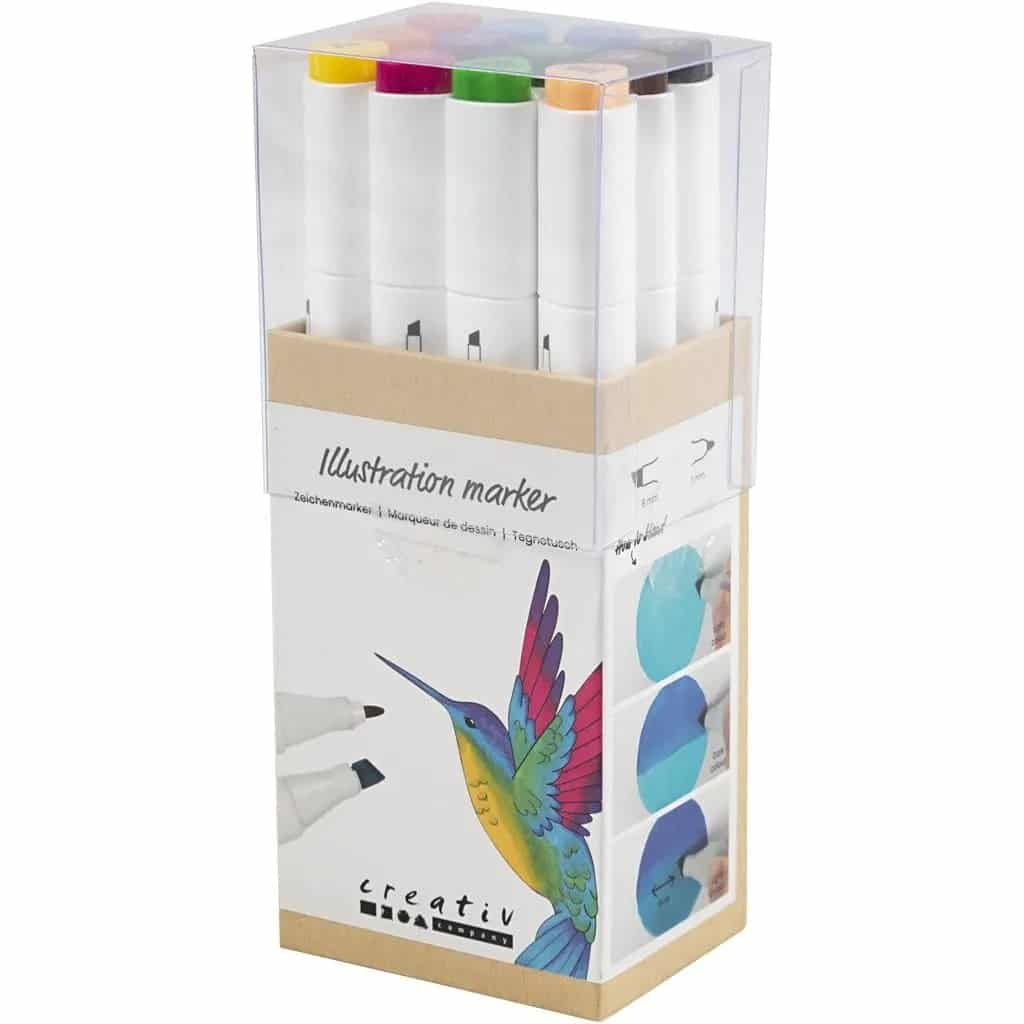 Creative Twin Markers 12 Pak