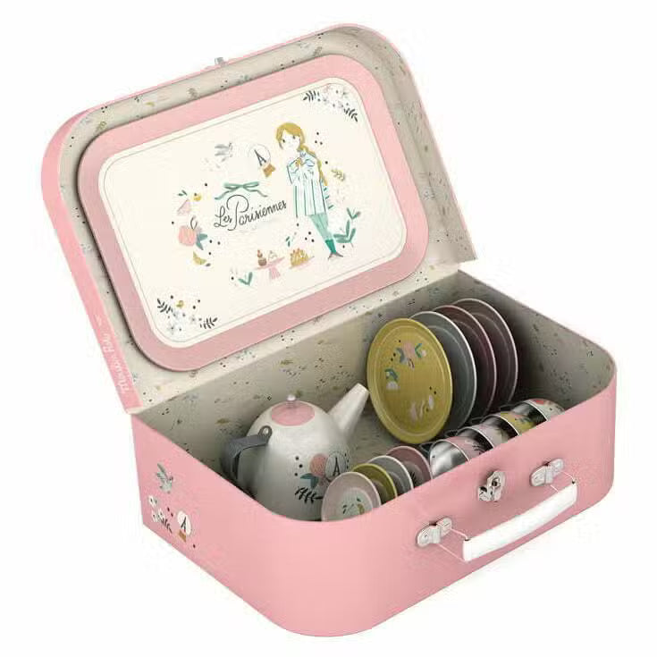 Moulin Roty Testel i Kuffert Les Parisiennes