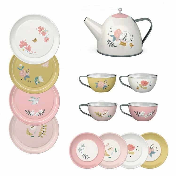 Moulin Roty Testel i Kuffert Lyserød (Kopier)