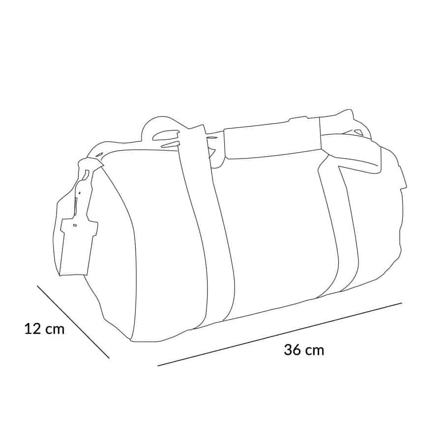 Tutete Sportstaske City Biler Lyseblå