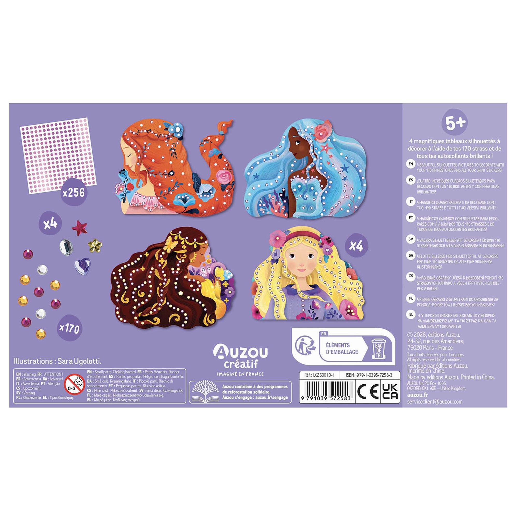 Auzou Diamant Maleri Frisurer