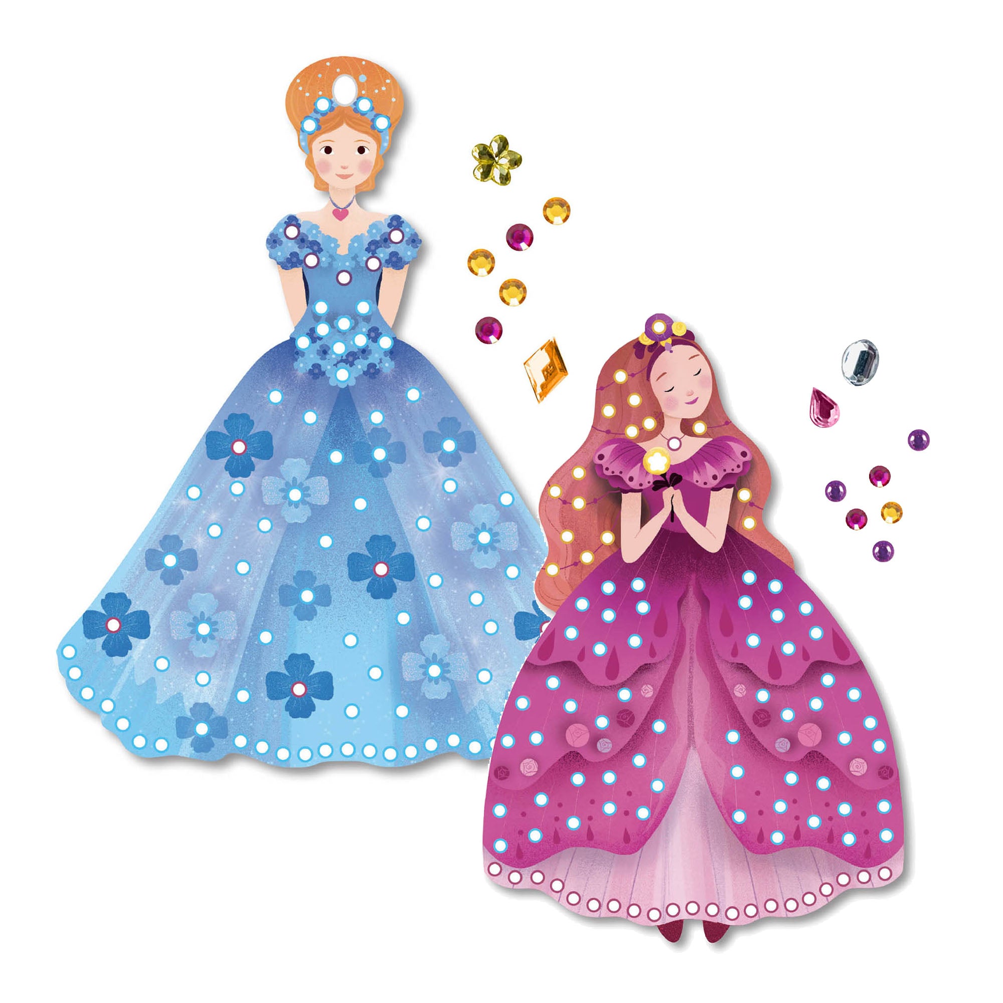 Auzou Diamant Maleri Prinsesser