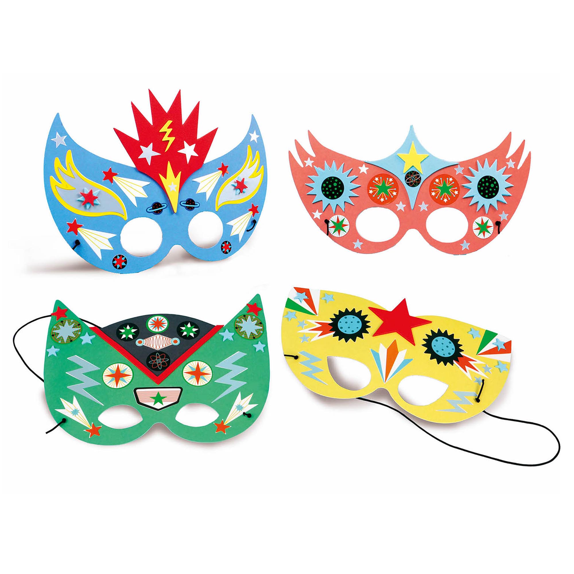 Auzou Kreasæt DIY Masker Superhelte