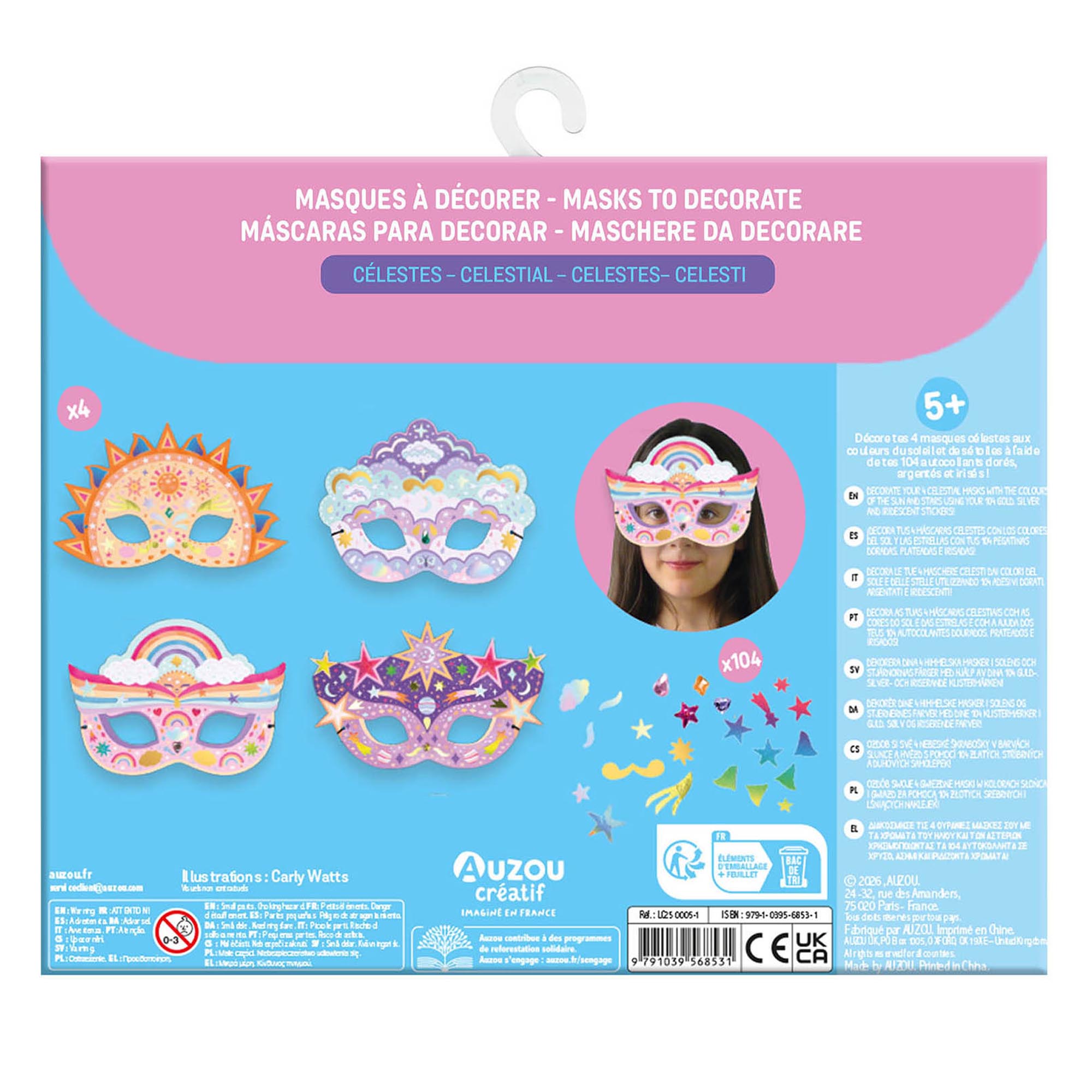 Auzou Kreasæt DIY Masker Univers