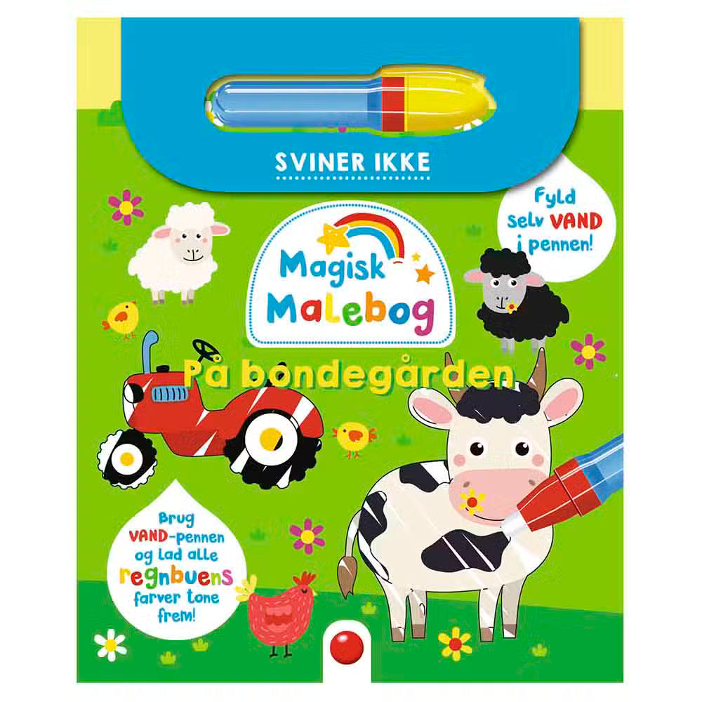 Bolden Magisk Malebog På Bondegården