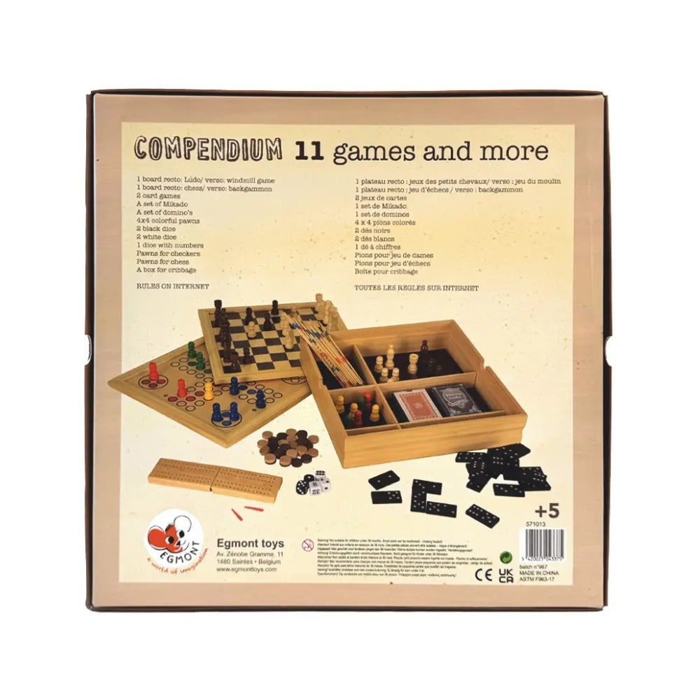 Egmont Toys Spilboks Med 11 Spil