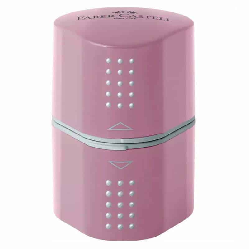 Faber-Castell Trio blyantspidser - Rosa