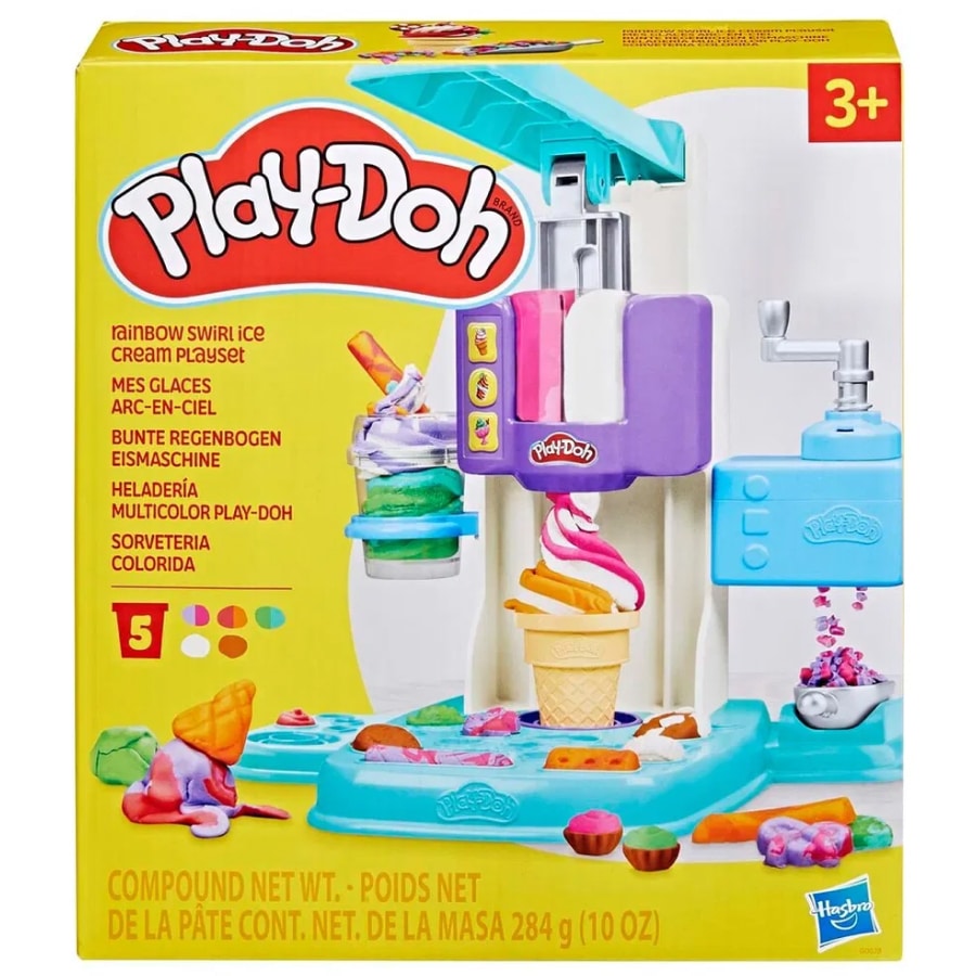 Play Doh Modellervoks Rainbow Swirl Is