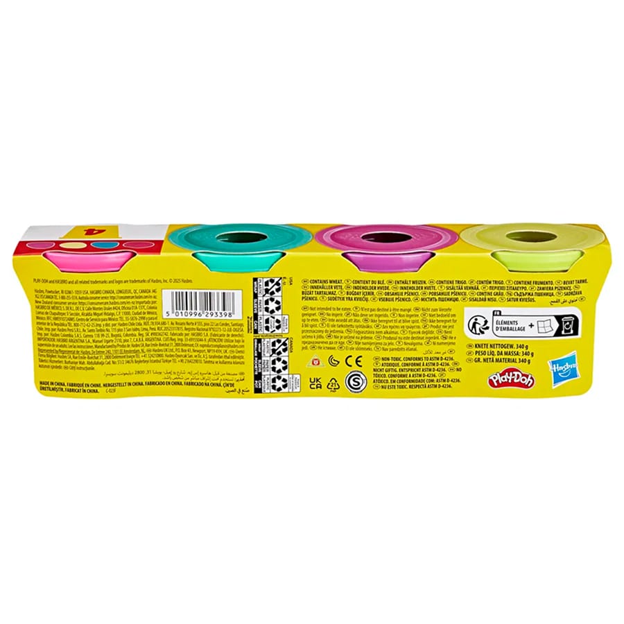 Play Doh Modellervoks Klassisk 4 Pak