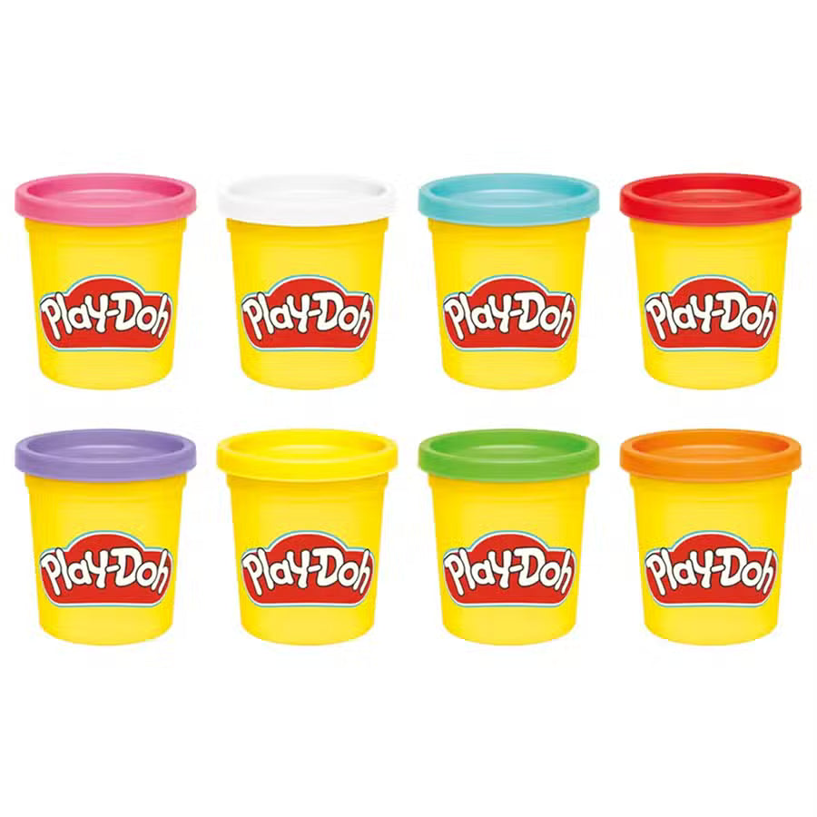 Play Doh Modellervoks Regnbue 8 Pak