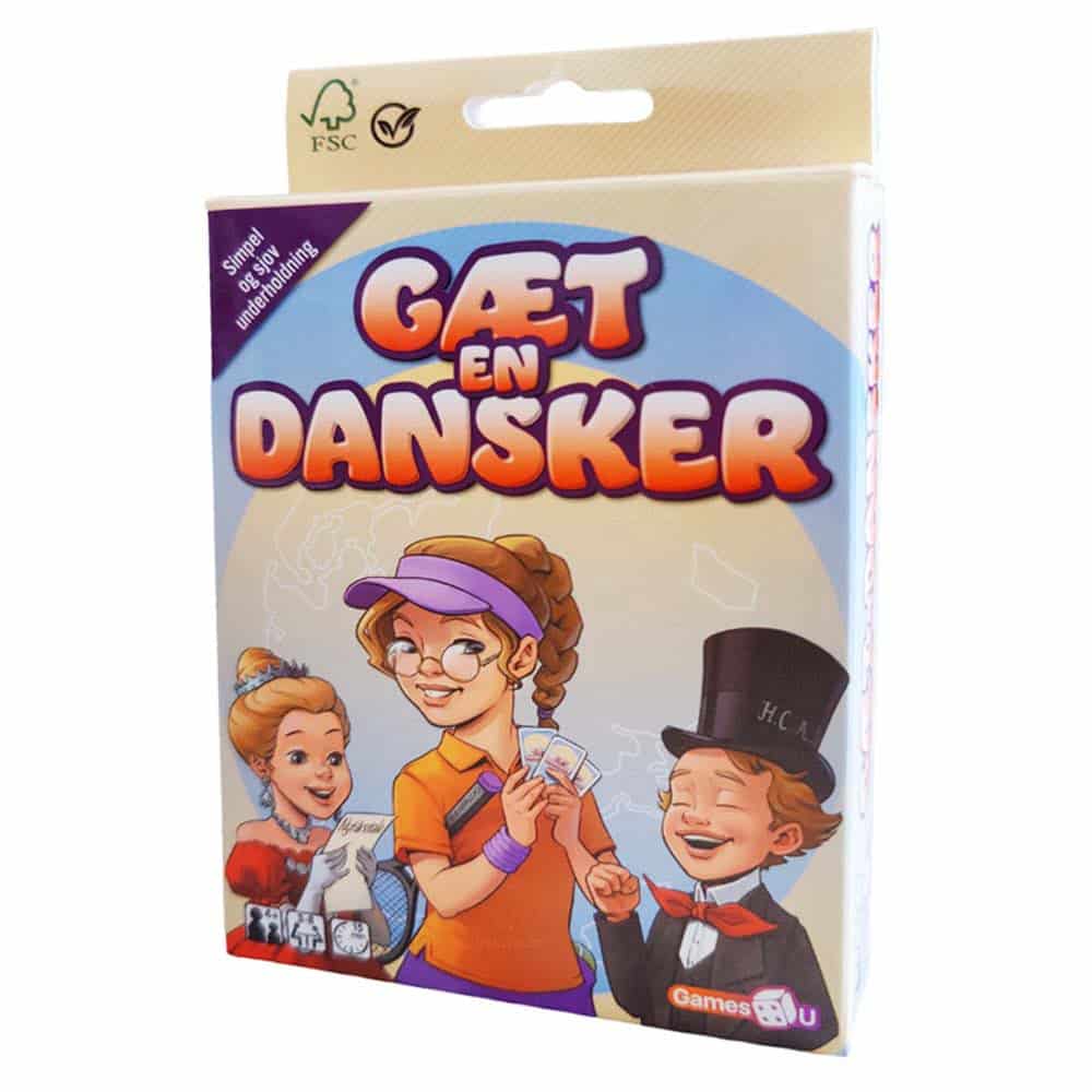 Games4U Kortspil Gæt En Dansker