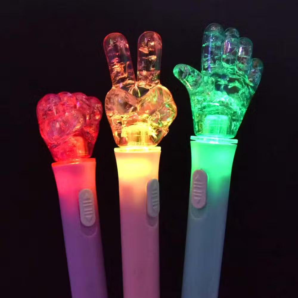 Kuglepen Håndtegn Med Lys Assorteret - 1 Stk