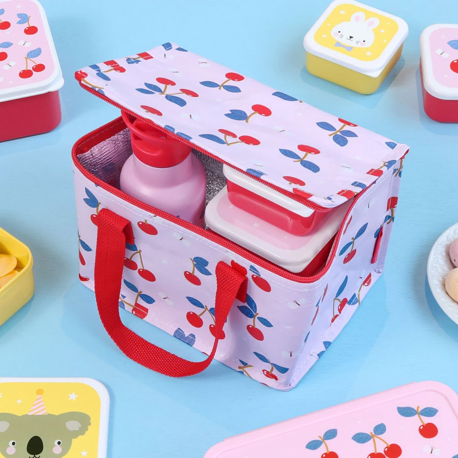 A Little Lovely Company Cooler Bag Cherry