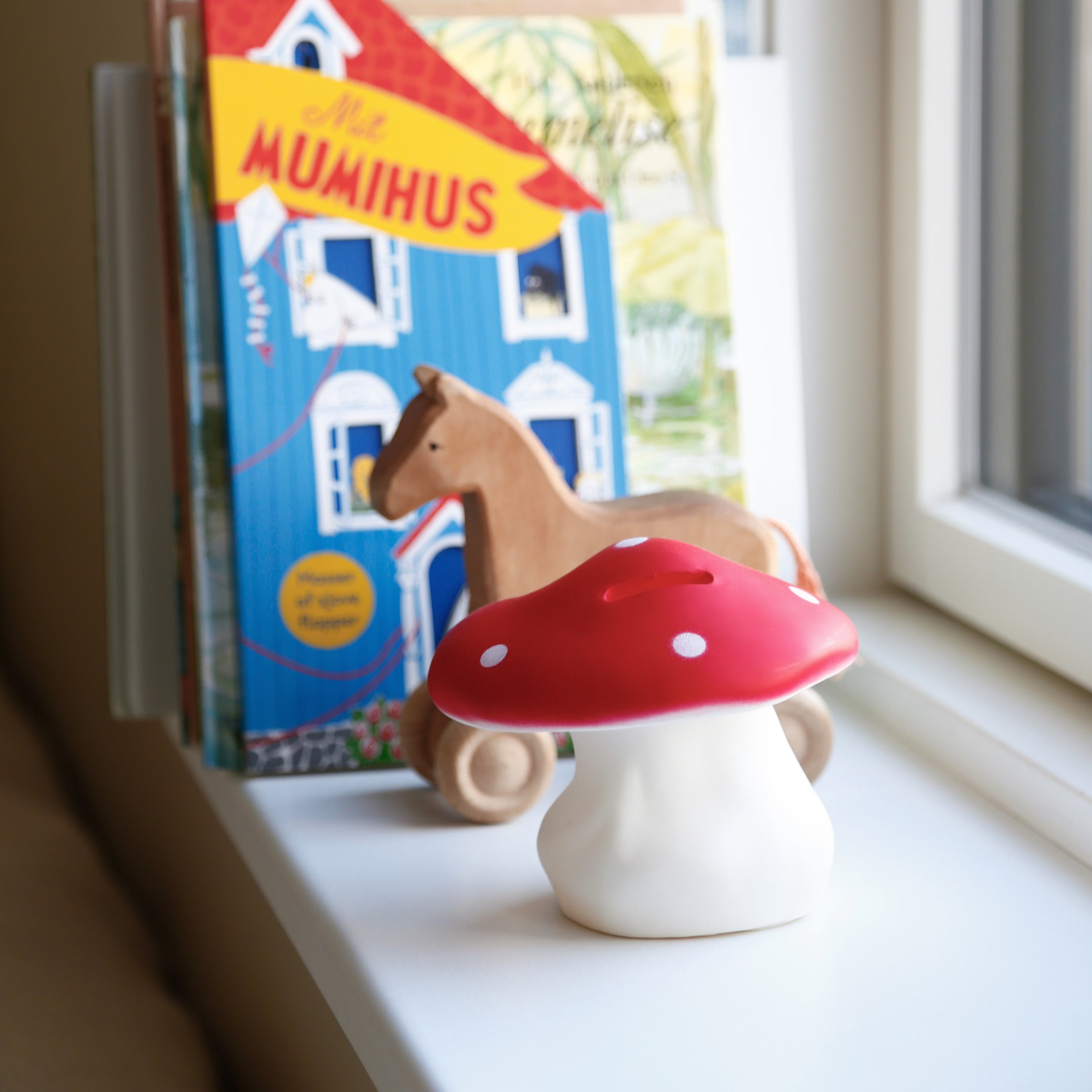 Heico Sparebøsse Svamp Rød