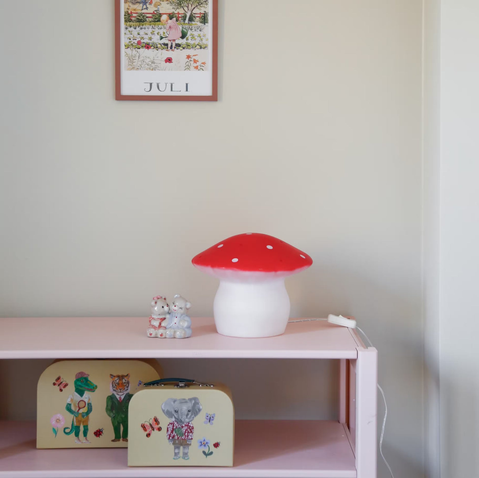 Heico Lampe Paddehat Medium Rød