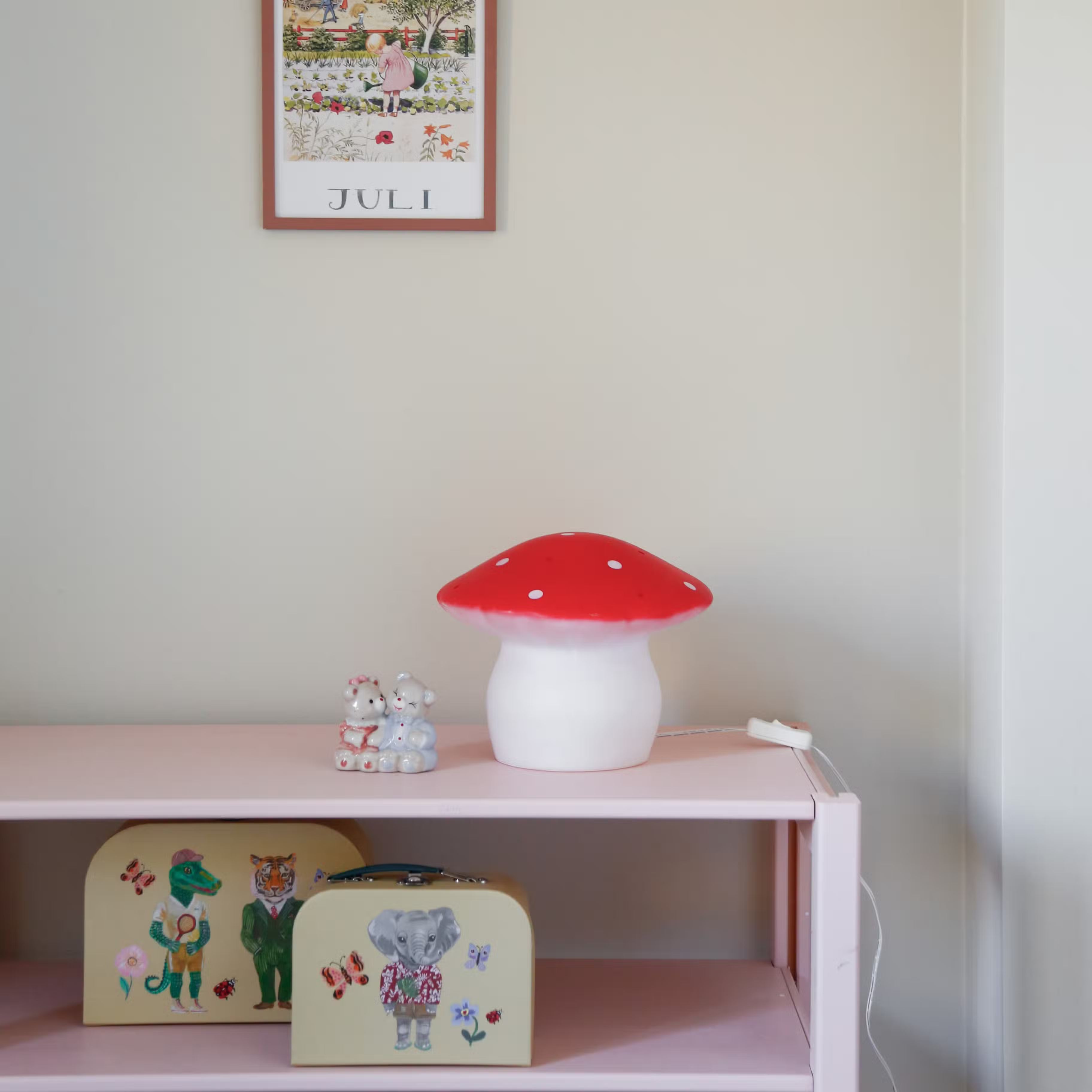 Heico Lampe Paddehat Medium Rød