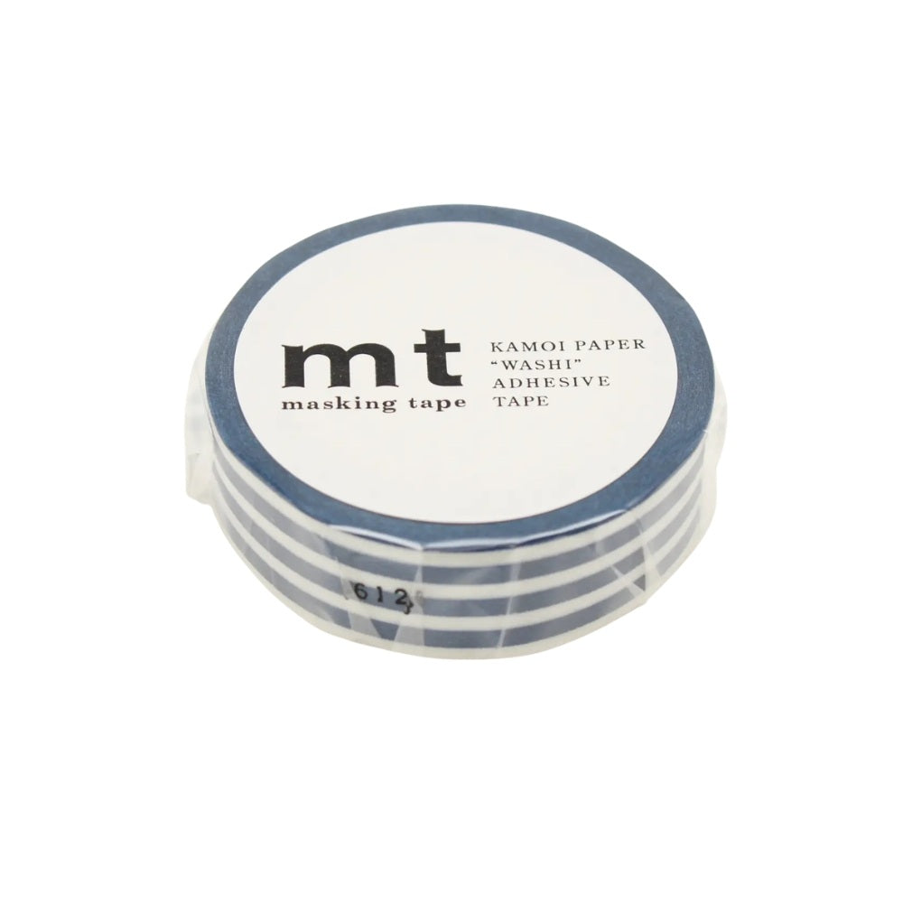 MT Masking Tape Striber Marineblå