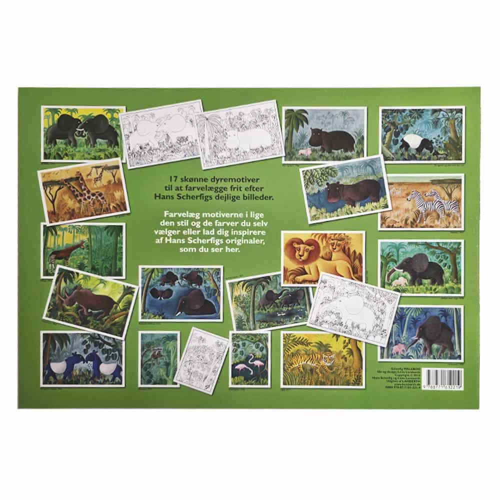 Hans Scherfig Malebog A3