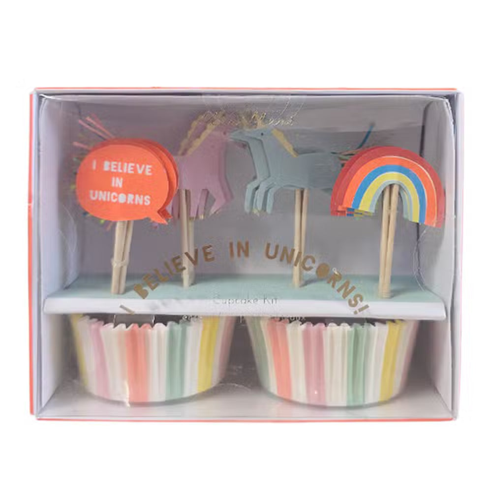 Meri Meri Cupcakekit Enhjørning