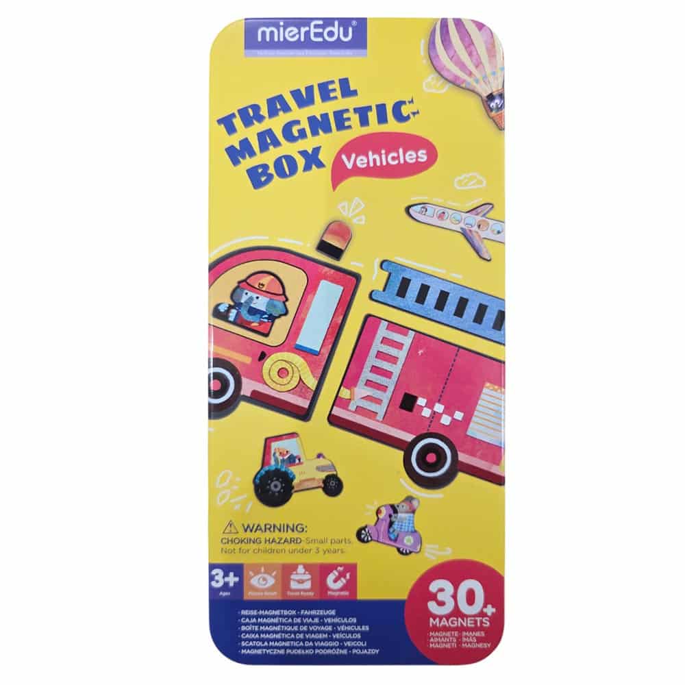 MierEdu Magnetisk Legesæt Køretøjer