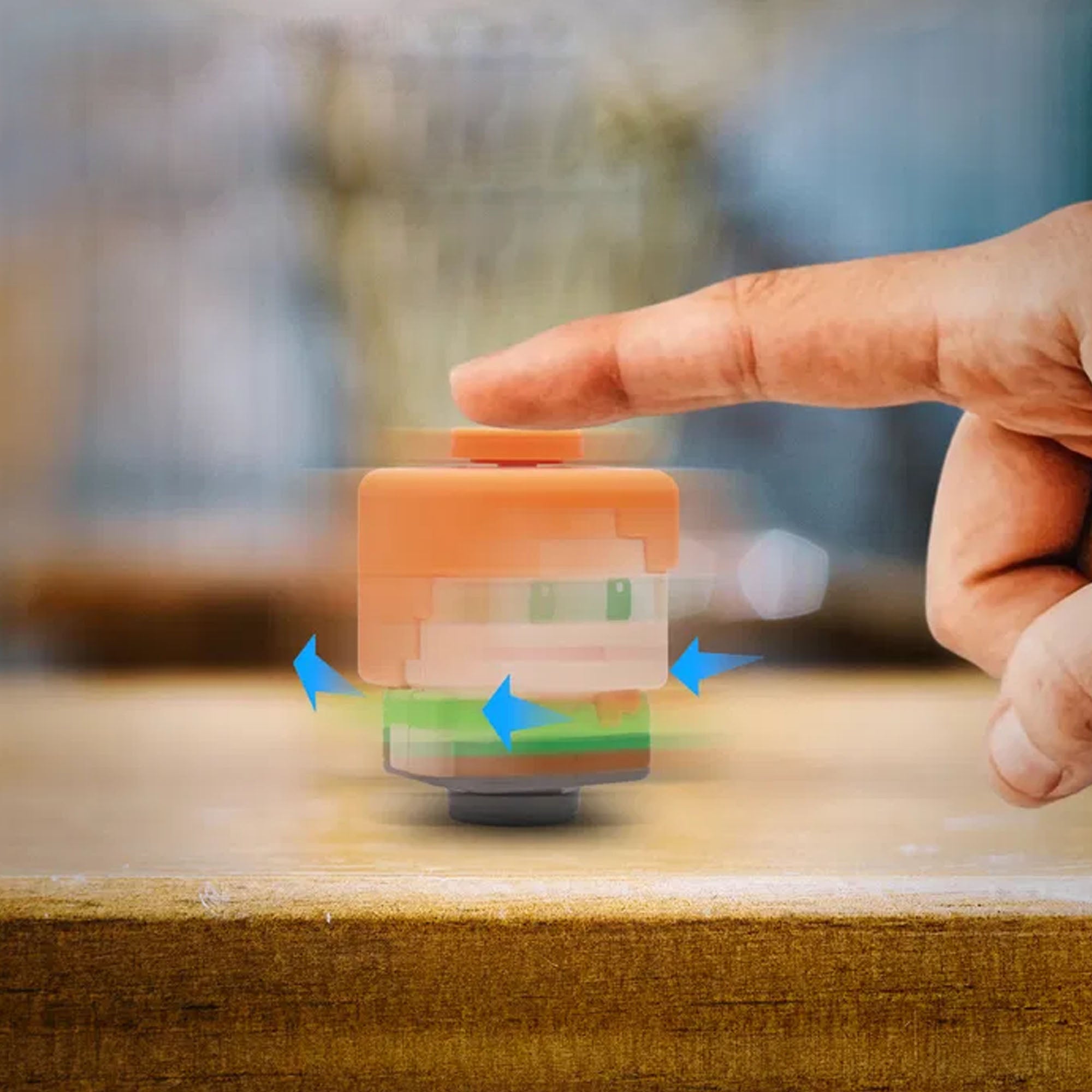 Minecraft Fidgetspinner Assorteret 1 Stk