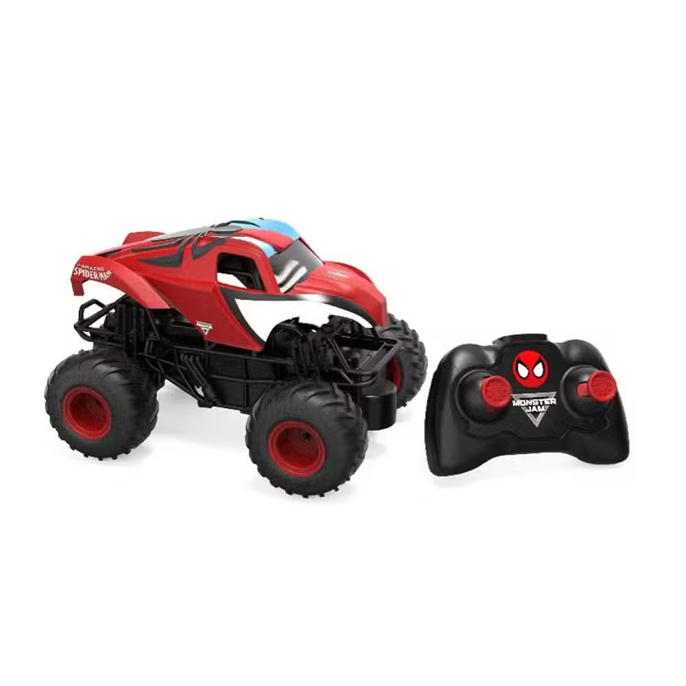 Monster Jam Marvel Fjernstyret Spiderman Bil