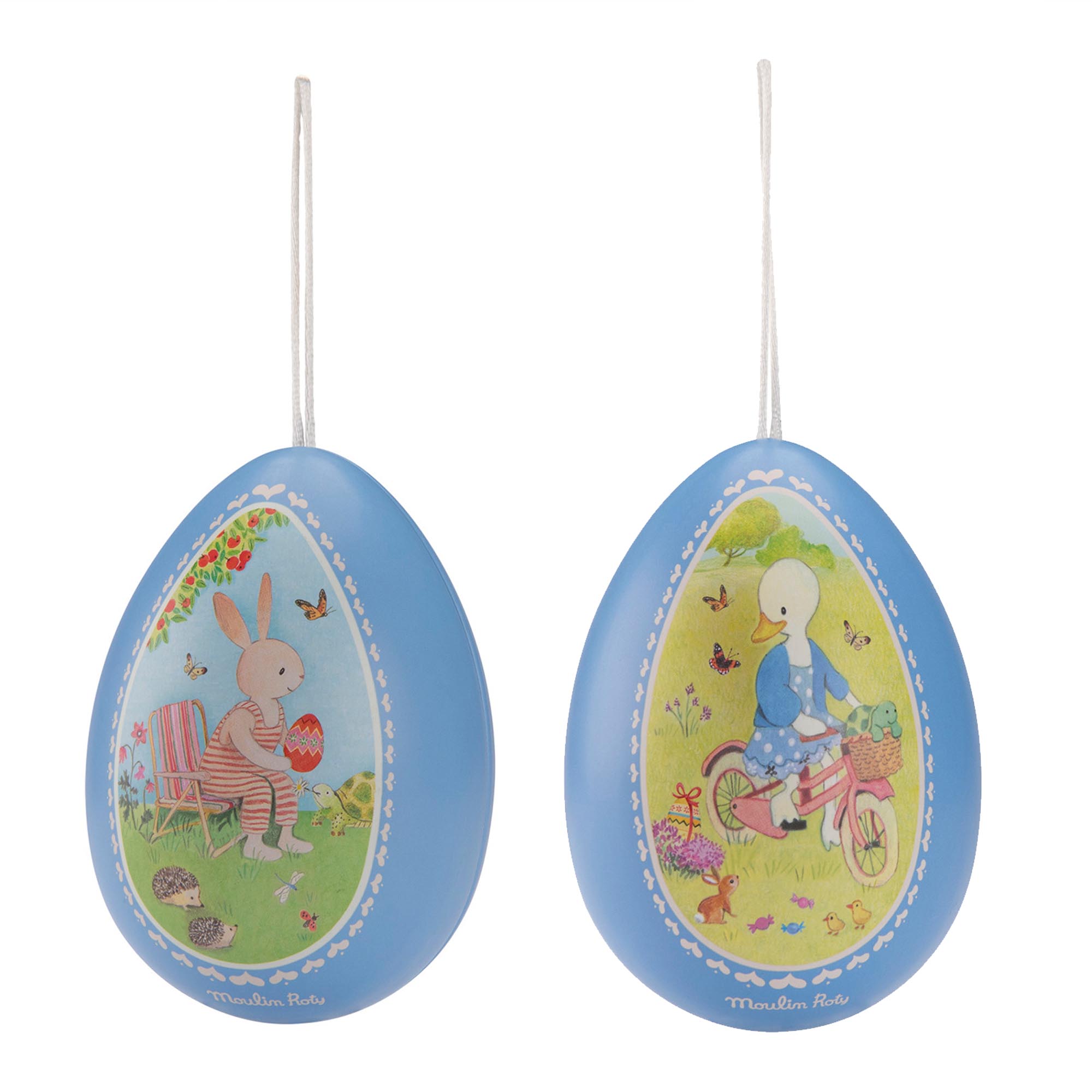 Moulin Roty Påskeæg Metal Lille 1 Stk