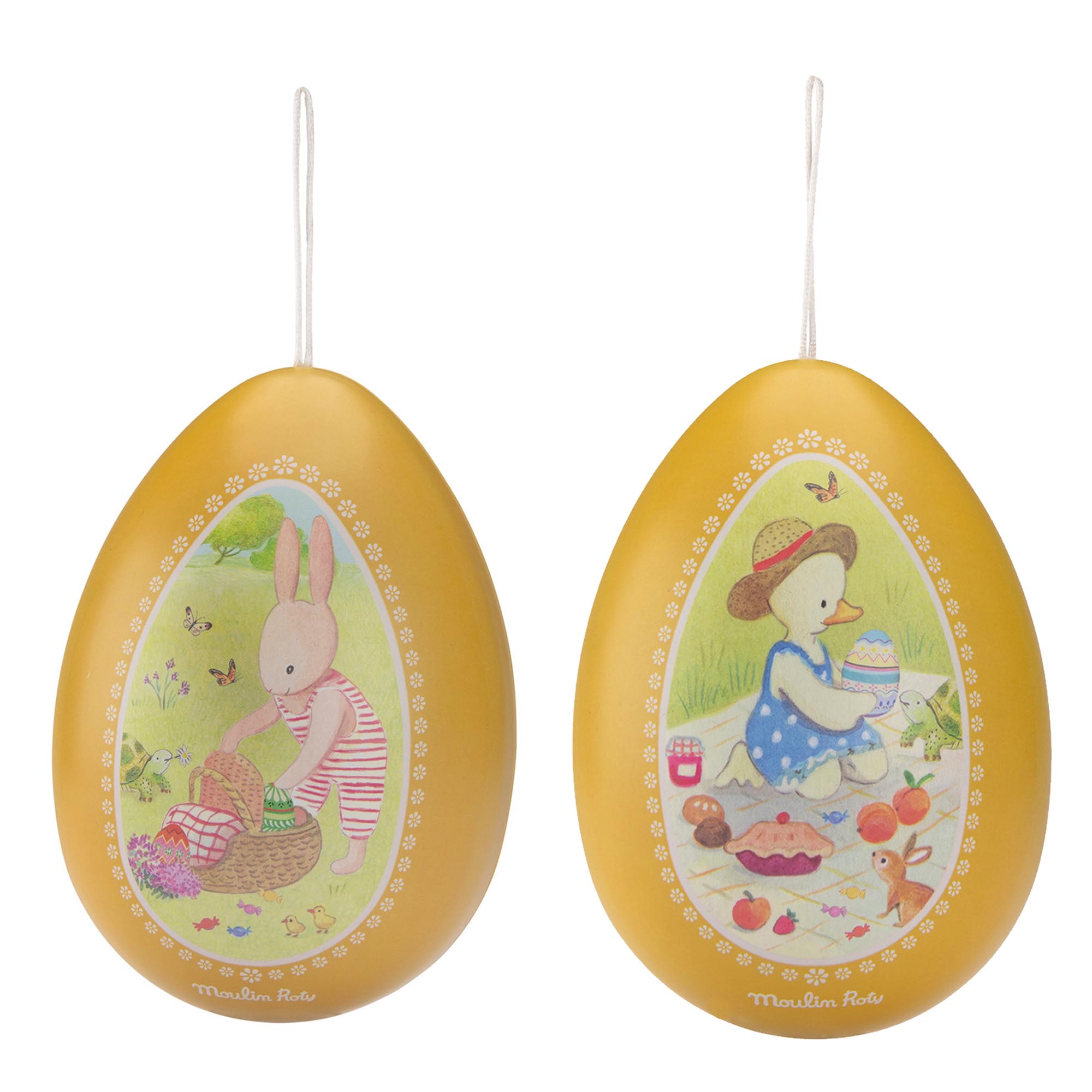 Moulin Roty Påskeæg Metal Stort 1 Stk