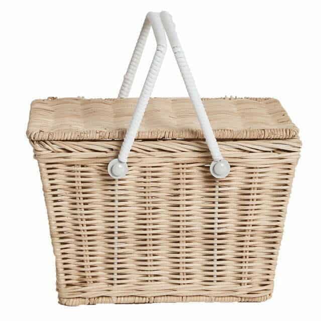 Olli Ella Flettet Picnic Kurv Straw