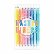 Ooly Tusser Pastel Liners - 6 Pak