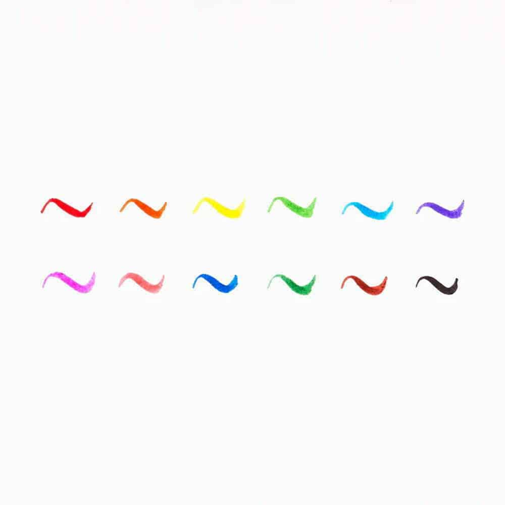 Ooly Tusser Brilliant Brush 12 Pak