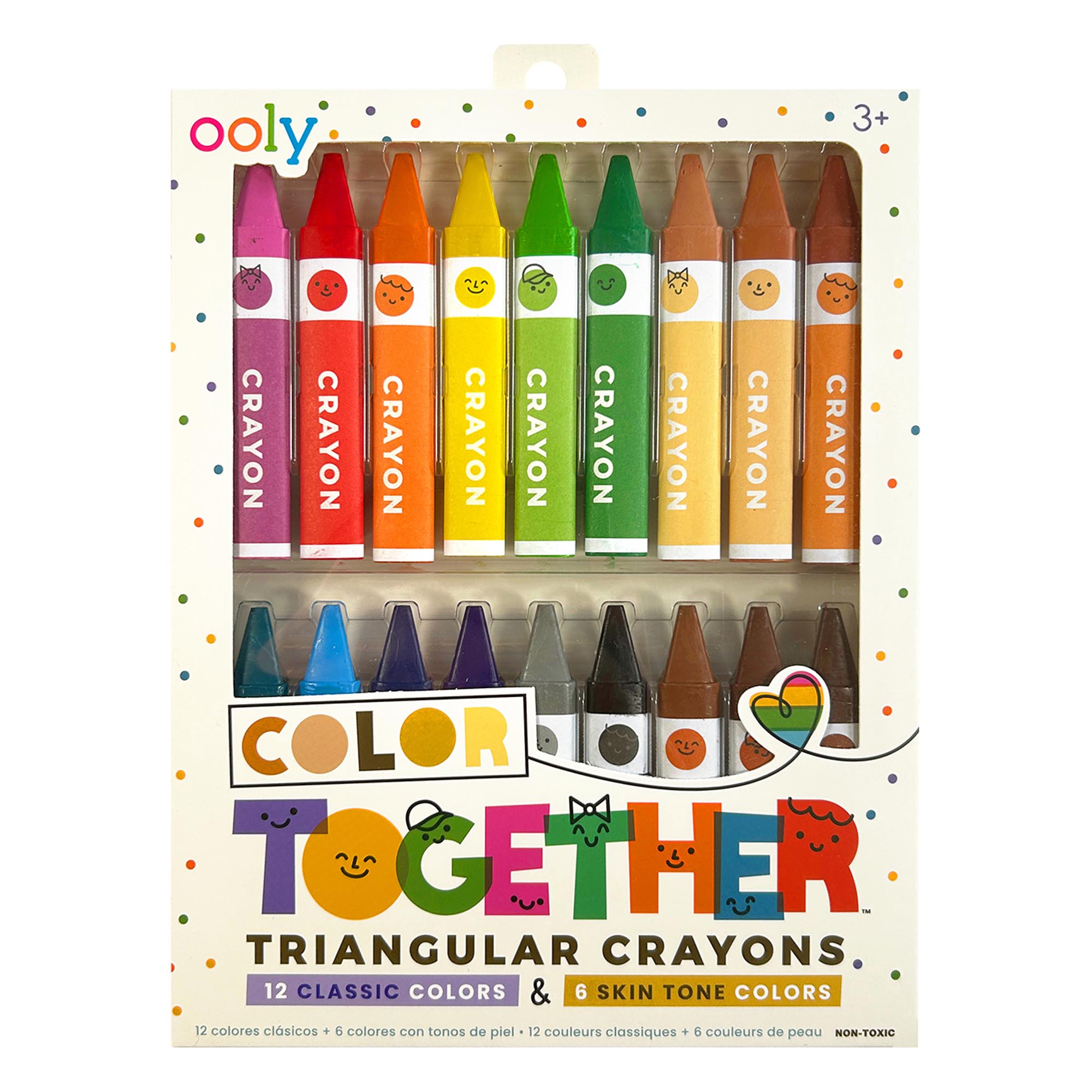 Ooly Farvekridt Color Together 18 Pak