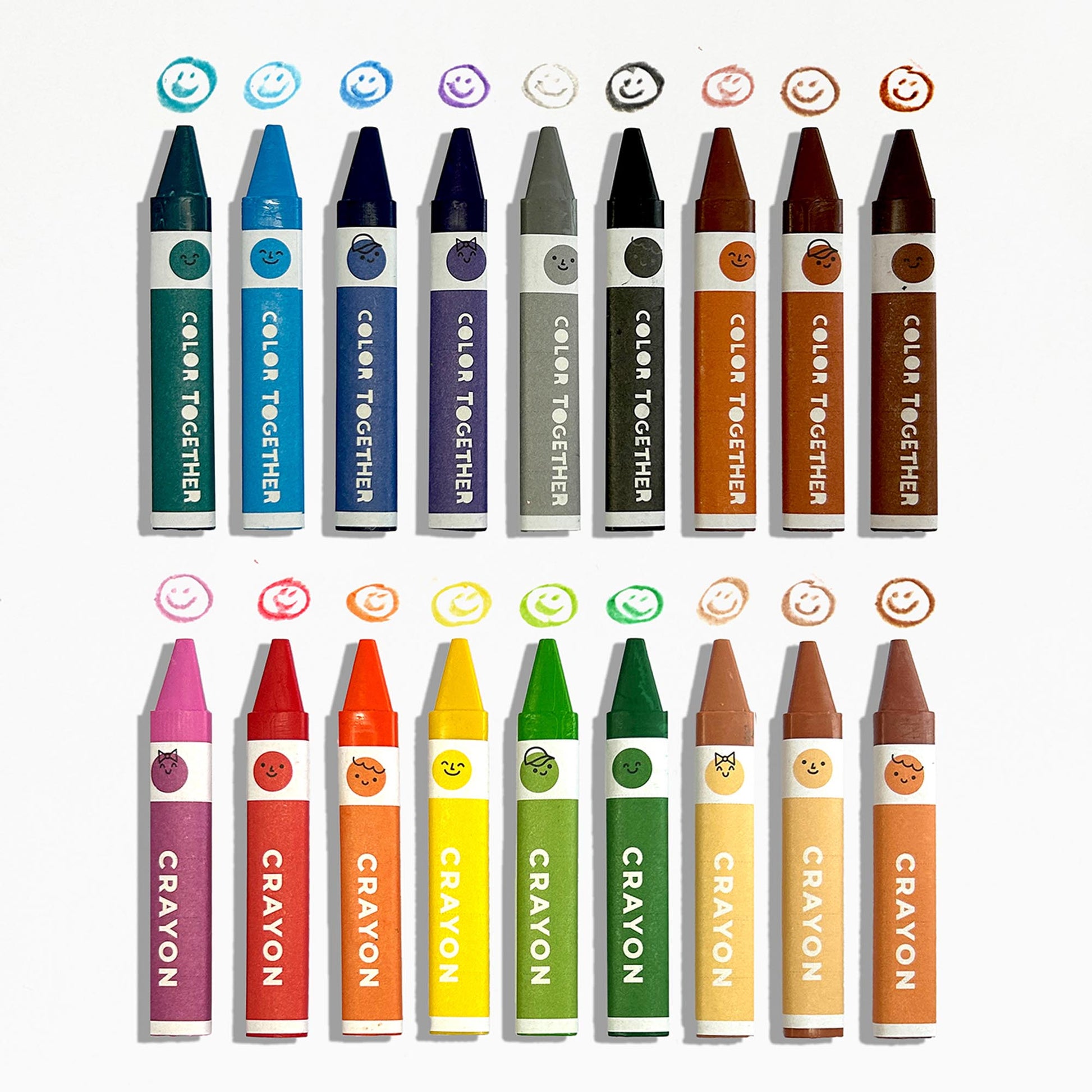 Ooly Farvekridt Color Together 18 Pak