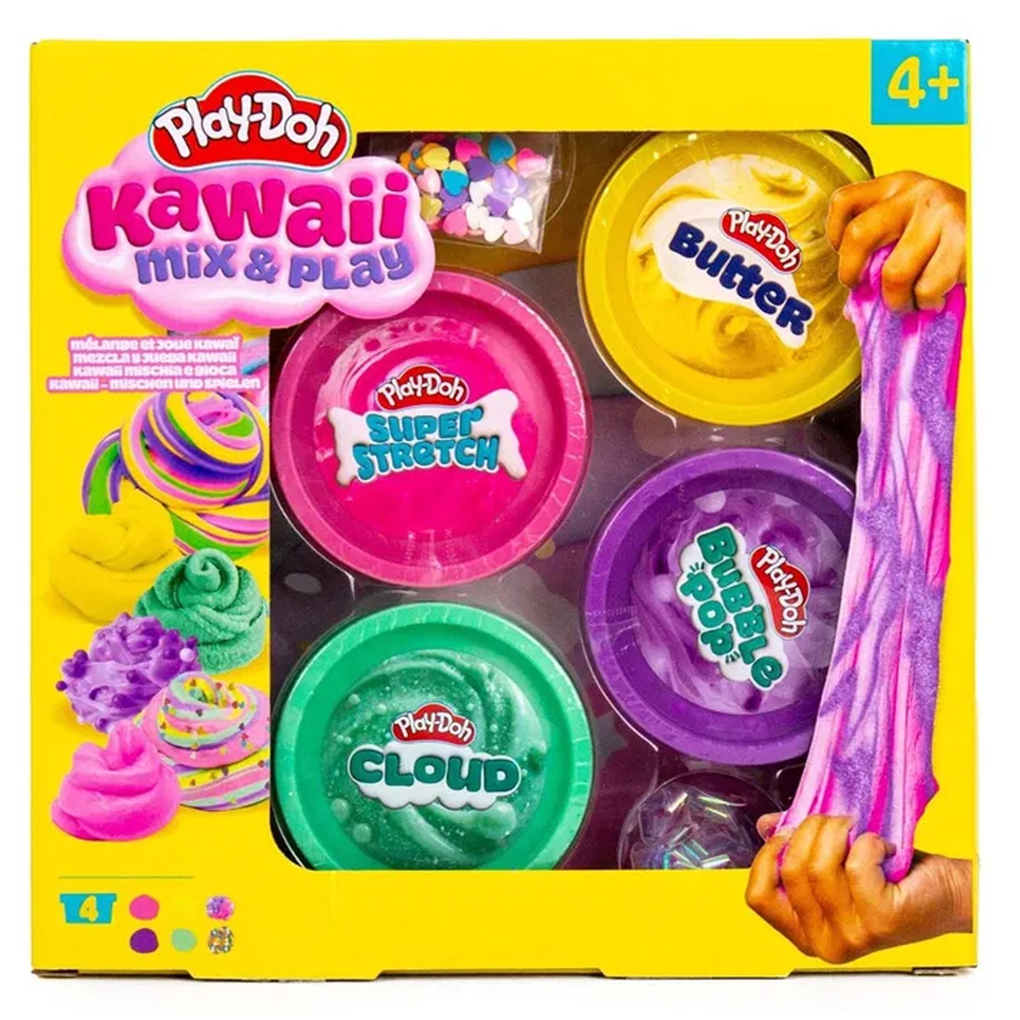 Play Doh Modellervoks Kawaii Mix 4 Pak