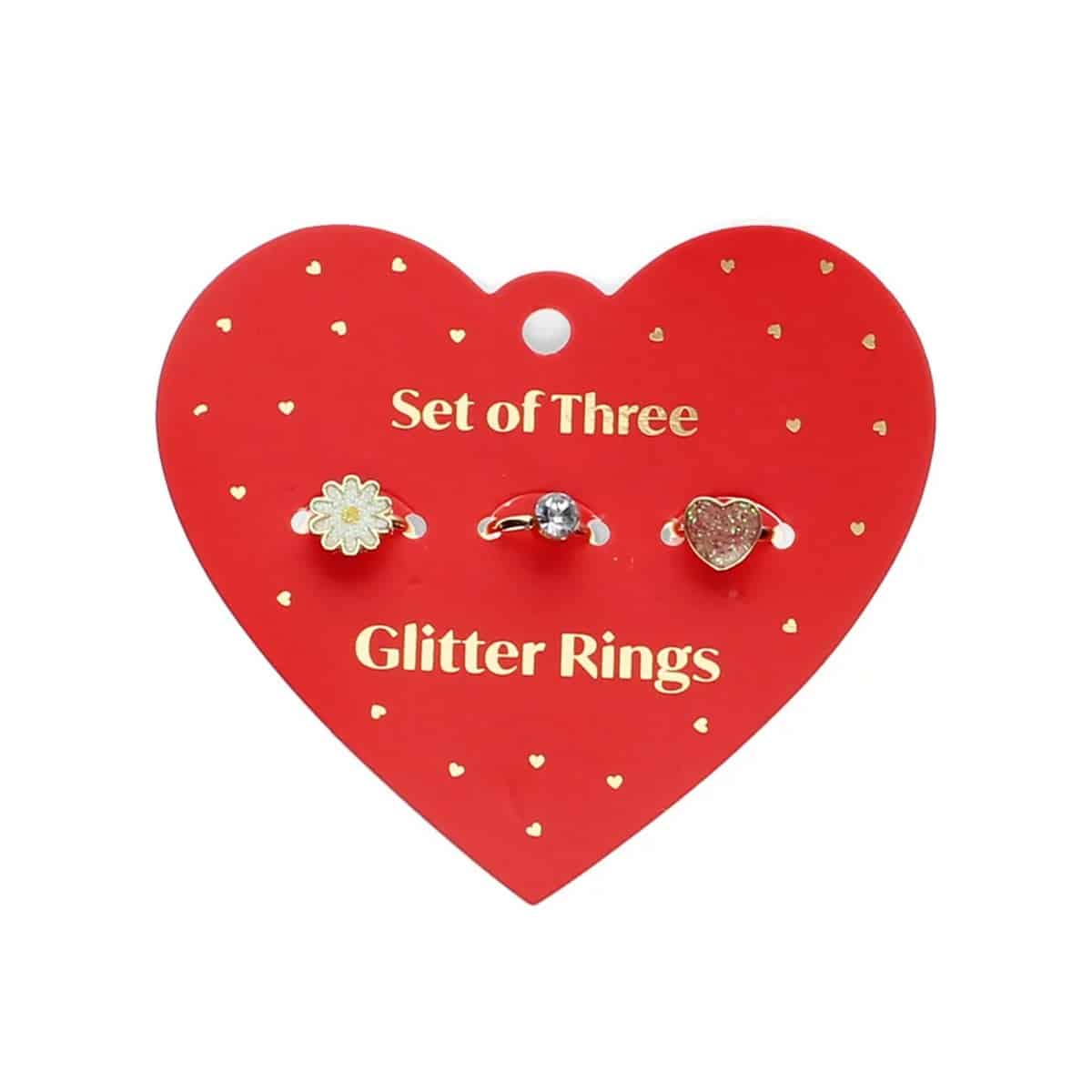 Rex London Fingerringe Hjerte 3 Pak
