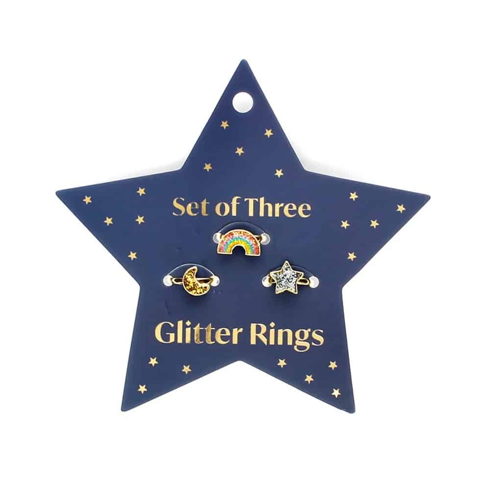 Rex London Fingerringe Stjerne 3 Pak