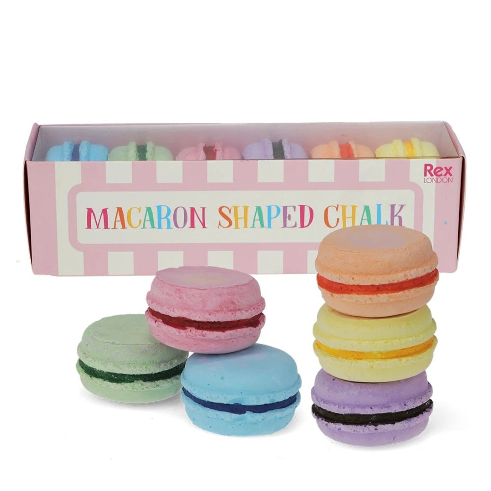 Rex London Kridt Macarons 6 Pak