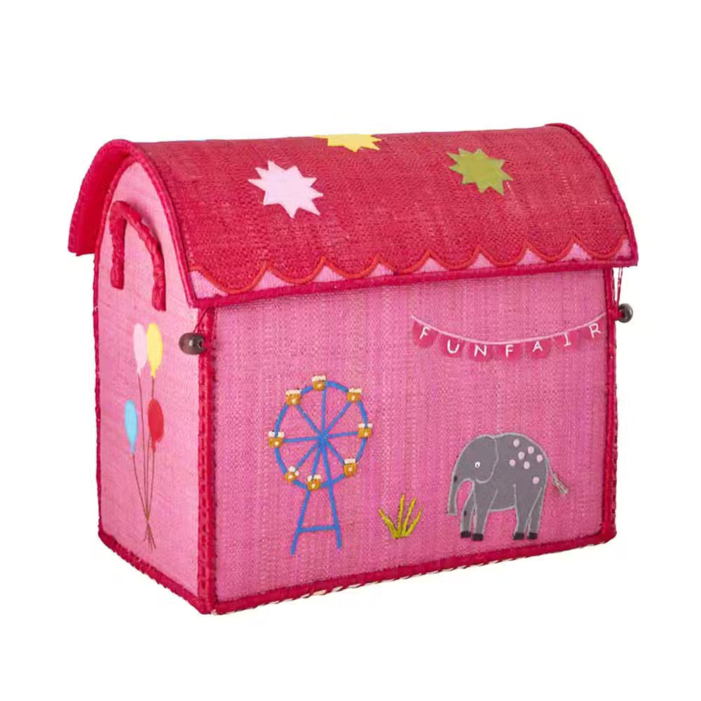 Rice Opbevaringskurv Fun Fair Lille