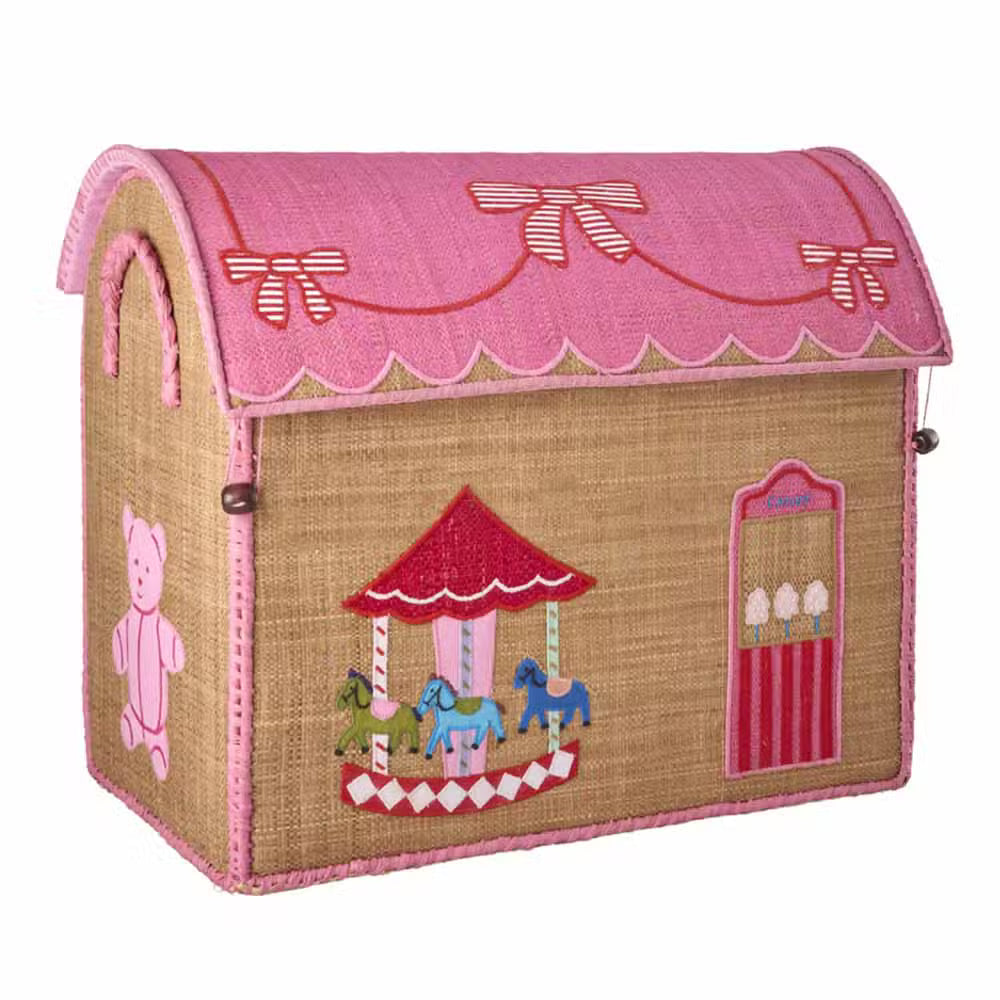 Rice Opbevaringskurv Fun Fair Mellem