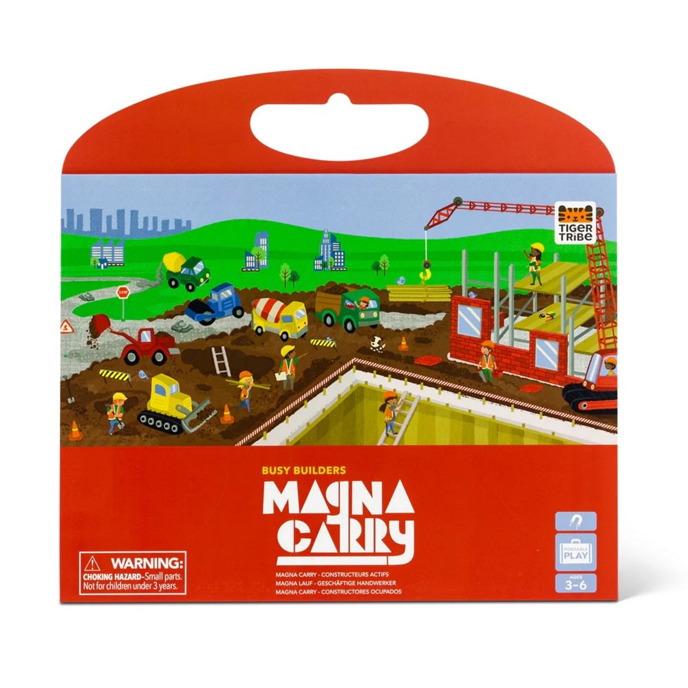 Tiger Tribe Magnetbog Byggepladsen