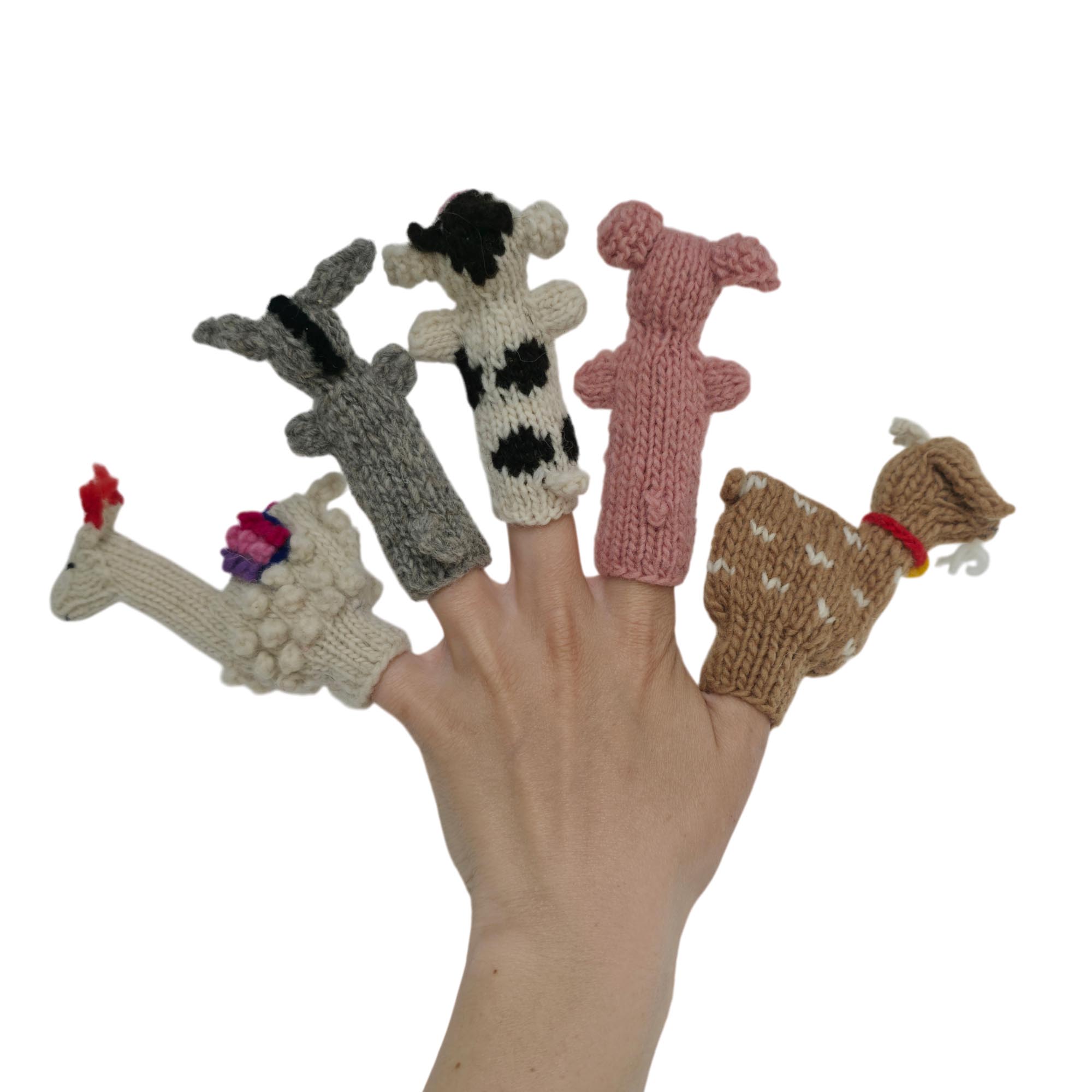 Titicaca Fingerdukke Bondegårdsdyr Assorteret