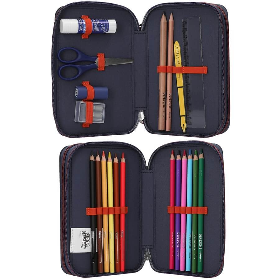 Adventure World Dobbelt Penalhus Edderkop