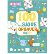 Aktivitetsbog 100 NYE Sjove Opgaver 7 År