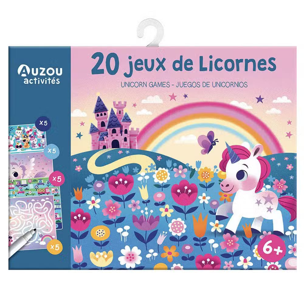 Auzou Aktivitetskort Enhjørning