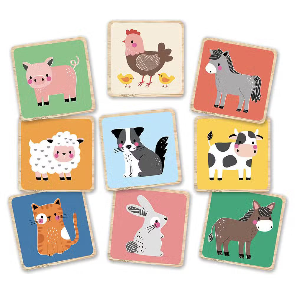 Auzou Vendespil Med Bondegårdsdyr