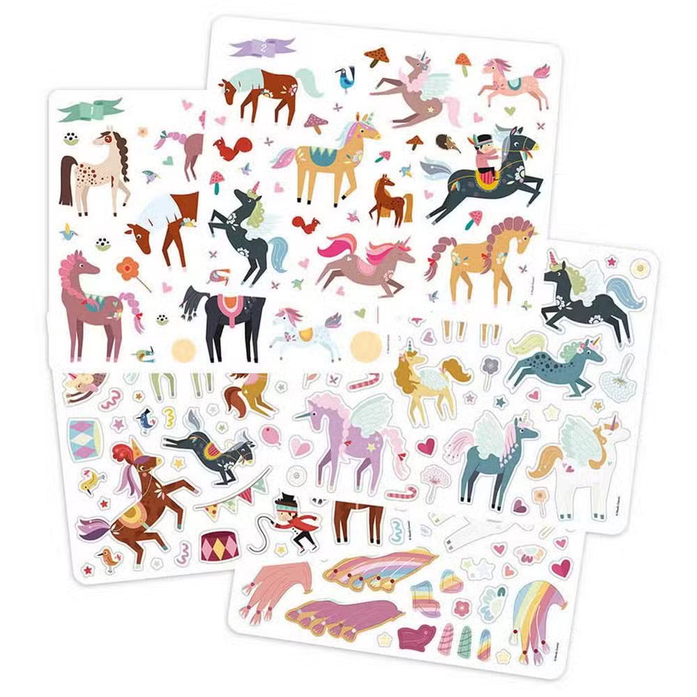 Auzou Klistermærker Enhjørning 200 Stk